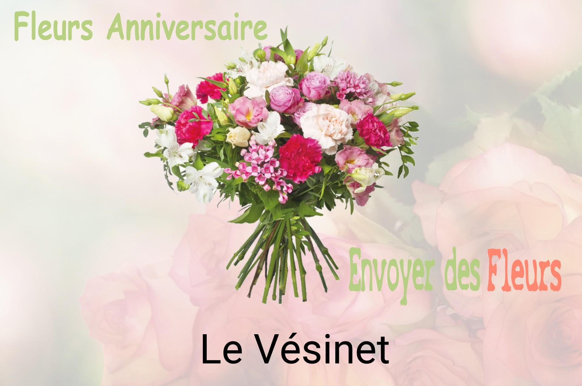 Bouquet de fleurs d’anniversaire livré à Le Vésinet